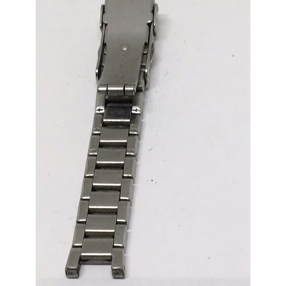 Fossil Stainless Steel Links Parts Silver One Pin Partial Band 14mm V915 - Picture 4 of 6